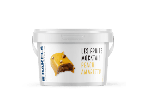 BAKELS PACKAGING Les Fruits Mocktail PEach Amaretto
